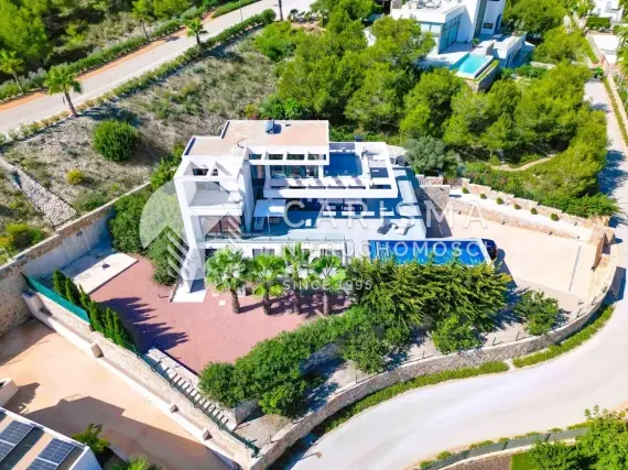 (49) Luksusowa willa w Las Colinas Golf z basenem infinity, widokiem na pole golfowe i kinem